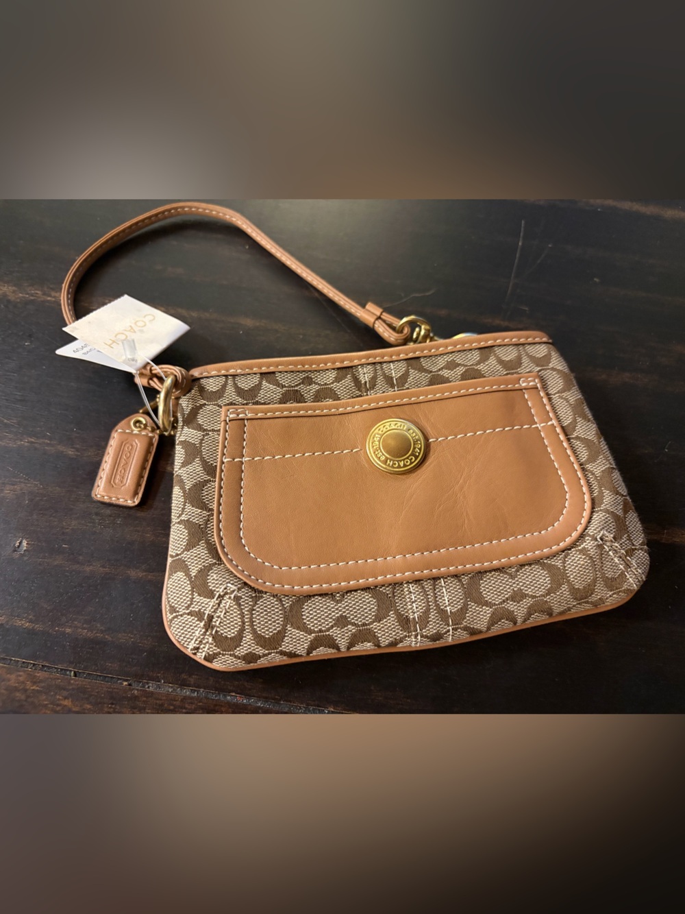 NWT Coach Wristlet